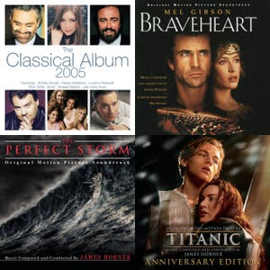 Soundtracks and Scores: James Horner