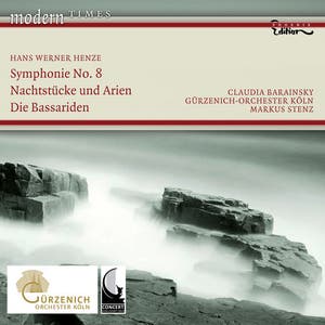 Hans Werner Henze: Symphony No. 8 / Nachtstucke Und Arien / Die Bassariden: Adagio, Fuge Und Manadentanz (Barainsky, Cologne Gurzenich Orchestra, Stenz)