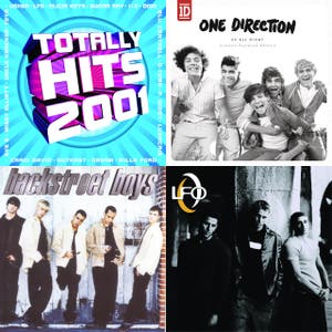 Boy Bands - The Hits from The Boy Band Era - Today and Yesterday (Nsync, One Direction, Backstreet Boys, LFO Plus One, Westlife & More