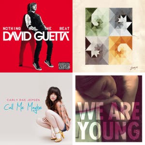 Top 100 tracks from 2012 - United Kingdom