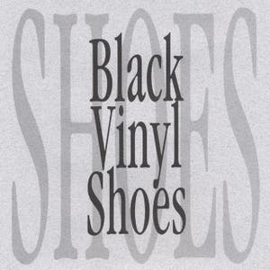 Black Vinyl Shoes